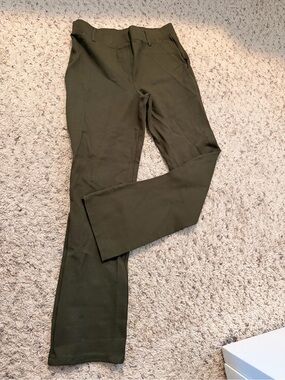 Quince Olive Straight-Leg Women's Pants